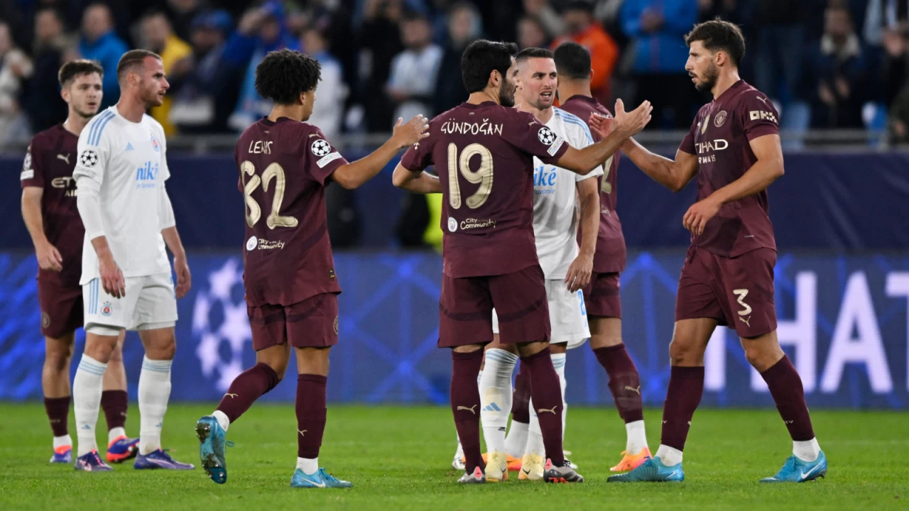 Açılışı İlkay yaptı, Manchester City Slovan Bratislava'yı dağıttı: 4-0