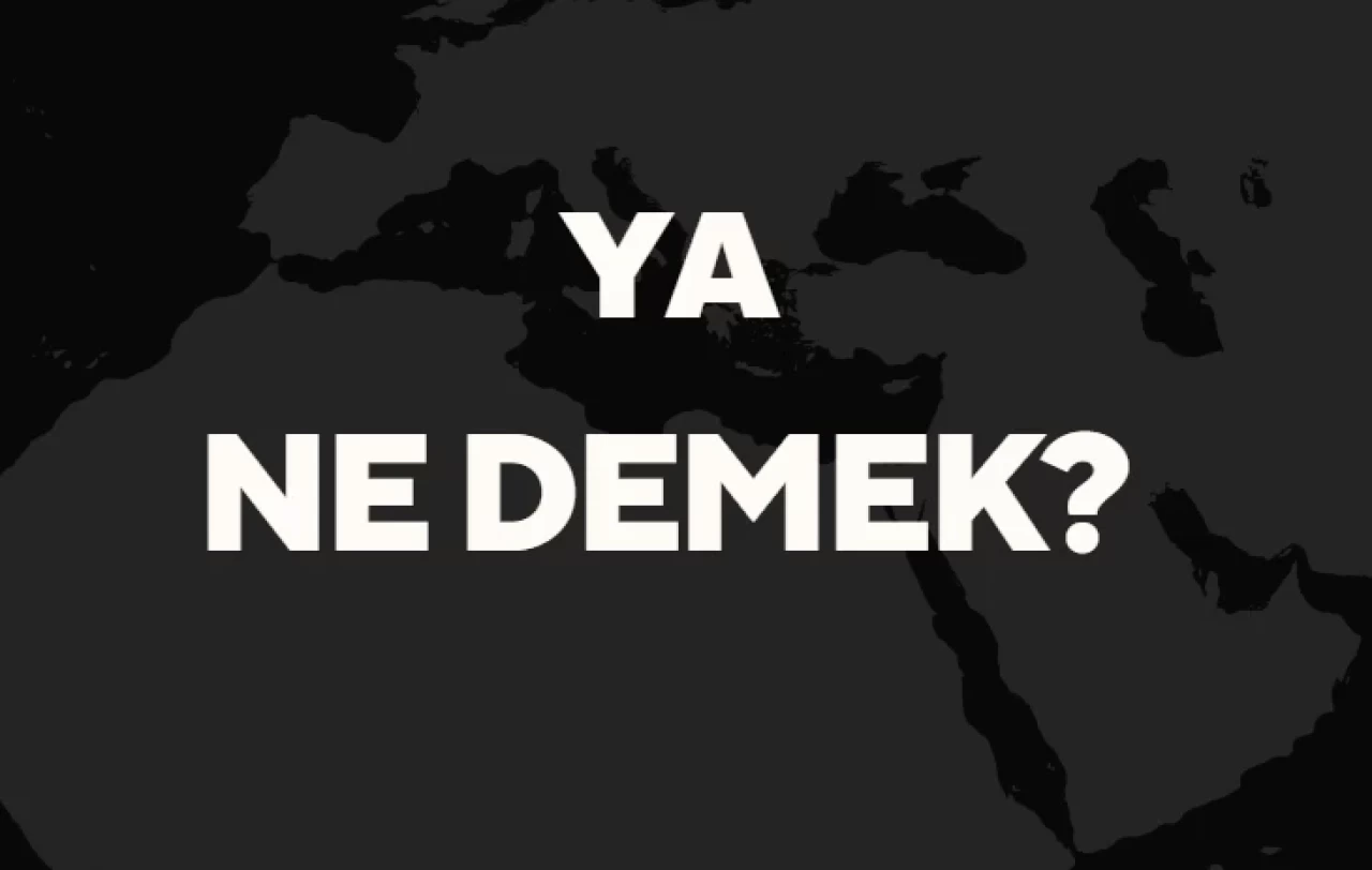 "Ya" Kelimesi: TDK Anlamı ve Örneklerle Kullanımı