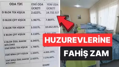 Huzurevi Ücretlerine Şok Zam: Aylık Ücretler Yüzde 300 Artarak 10.000 TL'yi Aştı!