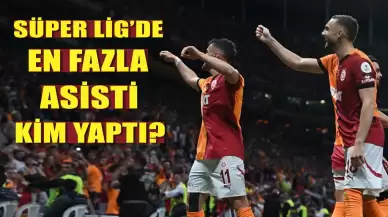 Süper Lig'de en çok asisti kim yaptı? İşte asist krallığında son durum!