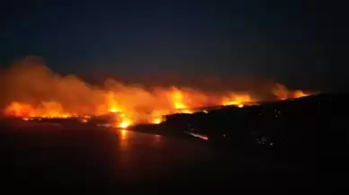 Çanakkale'de büyük yangın: Şehitlik ve Conkbayırı kapatıldı