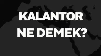 Kalantor Ne Demek TDK? Anlamı ve Örnek Kullanım Alanları