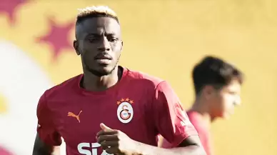 Osimhen ilk resmi maçına çıkıyor: Galatasaray - Çaykur Rizespor ilk 11'ler...