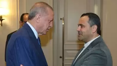 Haniye'nin oğullarından Cumhurbaşkanı Erdoğan'a ziyaret