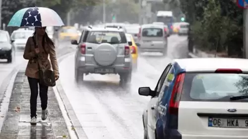 Meteoroloji'den İstanbul dahil birçok ile kuvvetli sağanak uyarısı