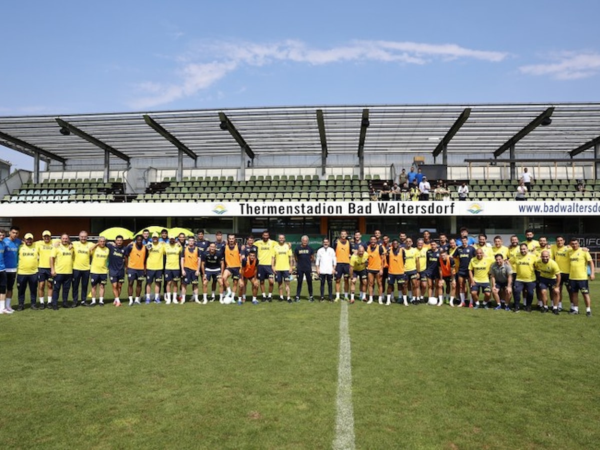 Fenerbahçe, Avusturya kampındaki antrenmanlarına son hız devam ediyor.