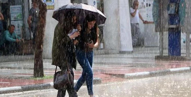 Meteoroloji'den birçok ile kuvvetli yağış uyarısı