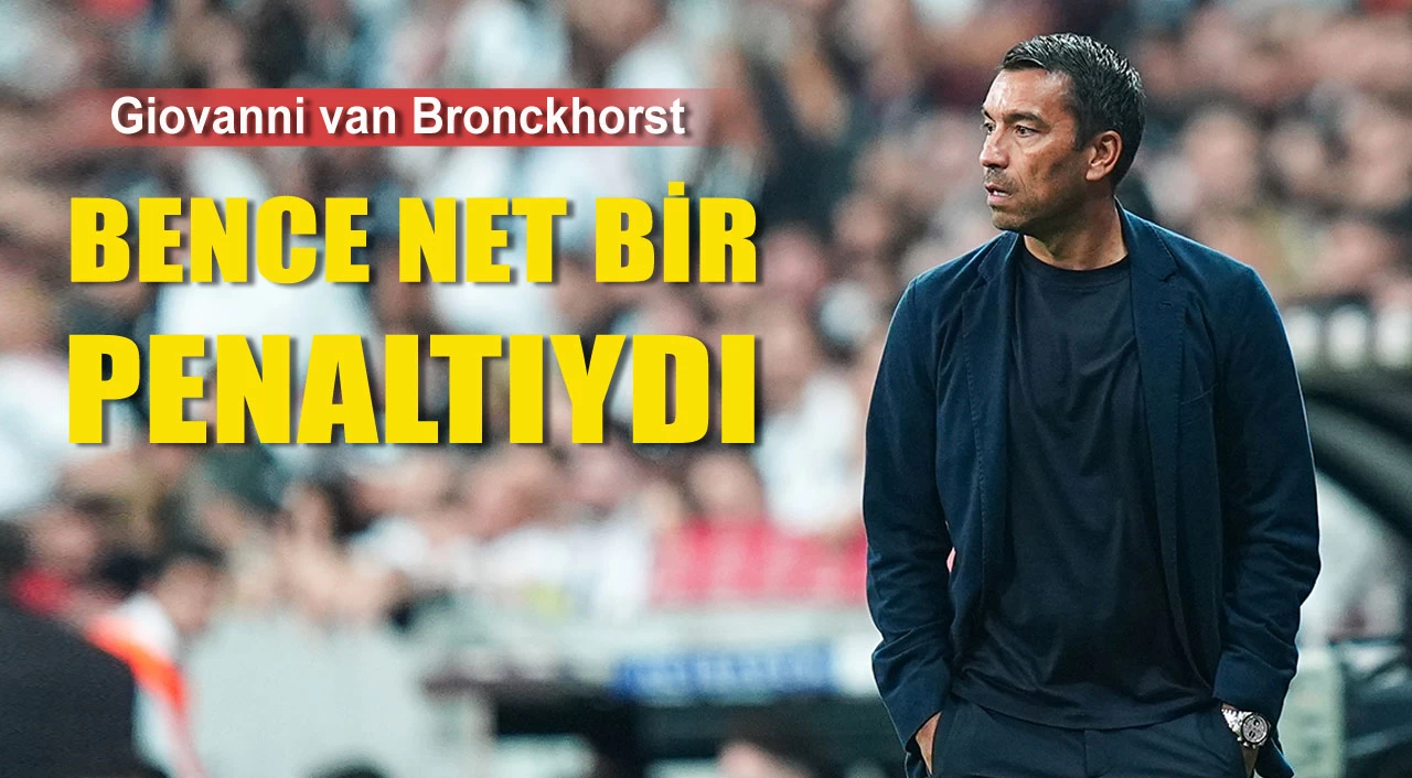 Bronckhorst: 'Zor bir maçtı! İyi bir takıma karşı oynadık'