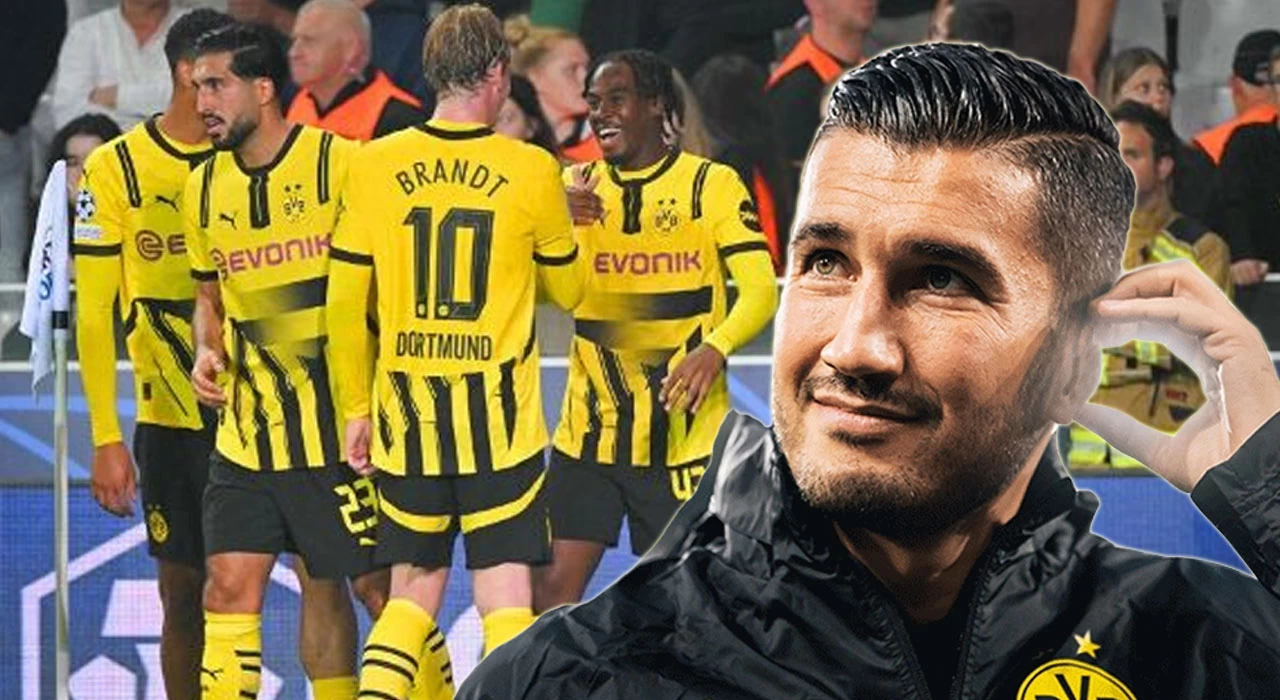 Nuri Şahin'li Dortmund Şampiyonlar Ligi'ne 'farklı' başladı